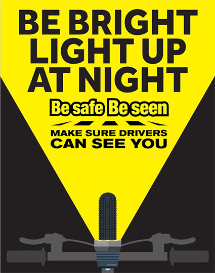 Be safe be seen 